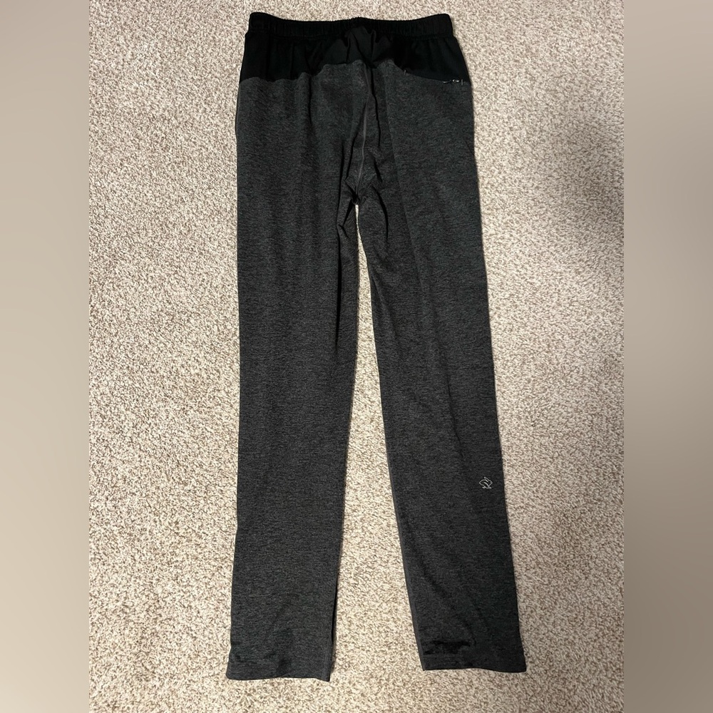 Rabbit Charcoal Jogger Pants with Zipper - Picture 2 of 4